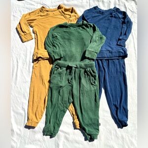 Kyte Baby Kids Matching Lounge Set Bundle size 2t